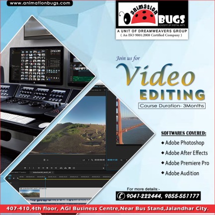 Best Institute for Video Editing Course in Jalandhar